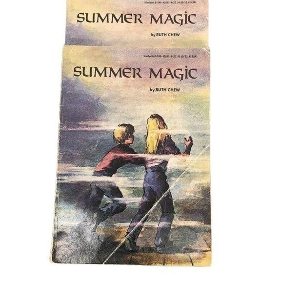 Ruth Crew Scholastic Book‎ Lot 1970/80s Wishing Tree Summer Magic No Such thing - Picture 3 of 8